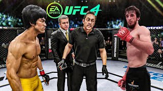 Bruce Lee vs Zabit Magomedsharipov - EA Sports UFC 4 - Bruce Lee Fight Club 🔥🐲