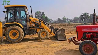 Home construction work by Jcb 3dx && Mahindra tractor 275 Di|| jcb tractor video||#jcb #tractorlove