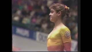 Borjana Stojanova (BUL) - Worlds 1987 - Horse Vault Final