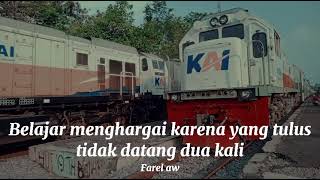 story wa Kereta api Indonesia #4