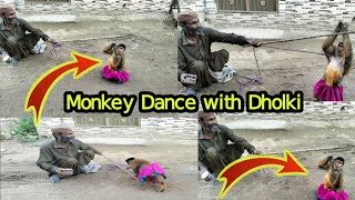 Best monkey dance -Bandriya ka dance -bandar tamasha | bndar dhool dance | viral dance tamsha bndar