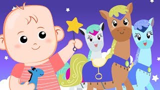 Nursery Rhymes and Kids Songs | ALL THE PRETTY LITTLE HORSES