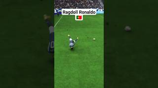 Cristiano Ronaldo ragdolled in FIFA 23 #fifa #ragdoll #fifa23 #football