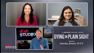 DISH Studio Interview Lifetime's Dying in Plain Sight  #lifetimemovies2024   #LMN @Lifetime