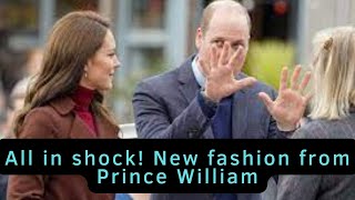 All in shock! New fashion from Prince William