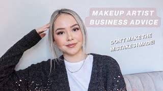 Business tips for Makeup Artists | mistakes I’ve made, personal advice, how to grow as a MUA