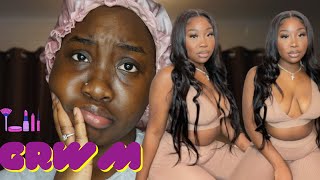 GRWM| LOCKDOWN IS DEPRESSING SO I WANTED TO LOOK CUTE TO FEEL BETTER FT LONDON VIRGIN HAIR