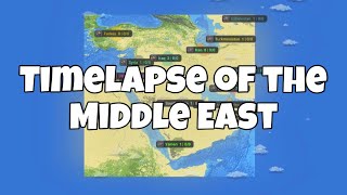 Timelapse of the Middle East - Worldbox Timelapse