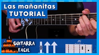 Como tocar las mañanitas en guitarra Acústica | Tutorial | Alan Scott ♪