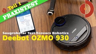 Ecovacs Robotics Deebot OZMO 930 Test - Bedienung & App