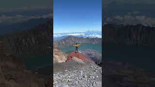 Selamat datang di gunung terindah di Indonesia dan gunung paling banyak sampah #gunungrinjani