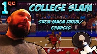 1GO Short Play -  College Slam (Mega Drive/Genesis) (With Commentary)