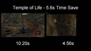 Shadow Man N64 - Temple of Life 5.6s Time Save (ABSG10)