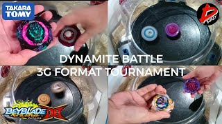 Beyblade Burst DB 3G Format Tournament | Round 3 & 4 | ベイブレードバーストDB