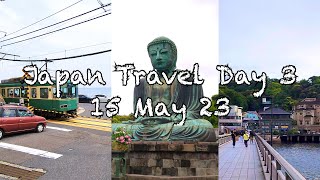 Japan Travel Vlog May 23 | tips and guide to KAMAKURA and ENOSHIMA | day trip from TOKYO.