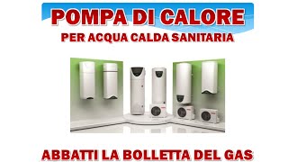 SME ENERGIA - Pompa di calore acqua calda sanitaria