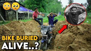 இறுதி முடிவு 😭😭 | Polythene Save My Bike.?? | Bike Buried Alive | Creative Experiment