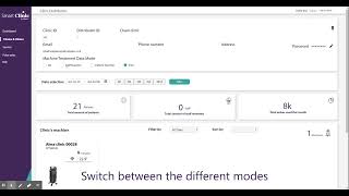 Change platform treatment mode - Alma SmartClinic