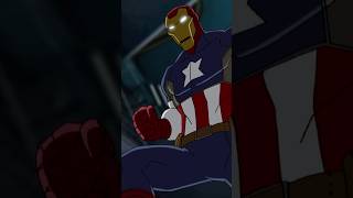 🦅 Captain America uses Iron Man's armor!