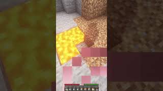 Unendliche LAVAQUELLE in Minecraft! 🌋 | #shorts