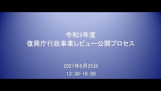 令和3年度 復興庁行政事業レビュー 公開プロセス_2（放射性物質汚染廃棄物処理事業）