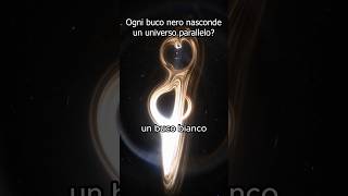 A ogni buco nero corrisponde un universo parallelo? #melodyontime #blackhole #multiverso