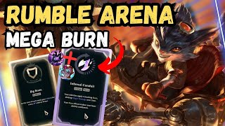 Rumble Arena Mega Burn Blackfire Torch & Liandry's Anguish X Infernal Conduit for NonStop Skill Spam