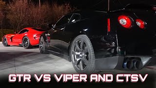 To close to call race between Viper and GTR