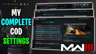 my Complete PC COD Settings (MW3)