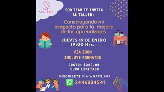 Invitación Taller Proyecto horizontal