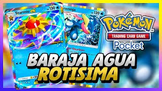 💥ESTA BARAJA AGUA ESTA ROTISIMA😲NO PIERDO NI UNA EN POKEMON TCG POCKET