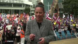 Union members unite in Aotearoa for workers' rights and Te Tiriti