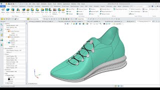 Running Shoes Modeling in ZW3D