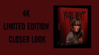 You're Next: Limited Edition 4K Blu Ray Edition Closer Look