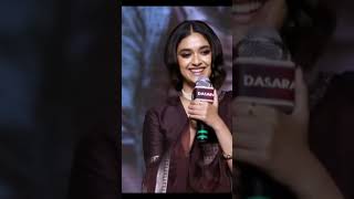 Actress Keerthy Suresh Speech @ Dasara Movie Press Meet