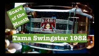 Tama Swingstar Seamless Steel 1982 14"x5" Snare Drum Review (Snare of the Month #10)