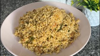 5 Minutes - Easy Green Chilli Fried Rice Recipe