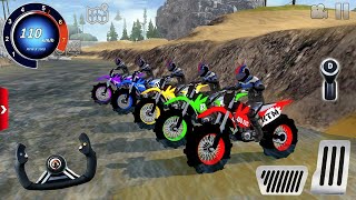 Extreme Motocross Multiplayer Mud Racing Motorcycle Stunt Bike Impossible Mud Android 3D Gameplay