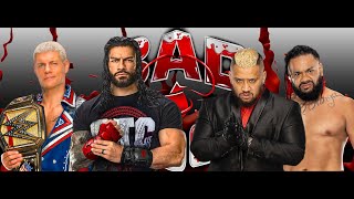 WWE 2K24 Roman Reigns & Cody Rhodes vs. Solo Sikoa & Jacob Fatu