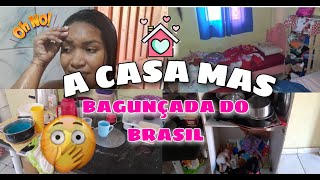 Alerta 🚫 A CASA MAS BAGUNÇADA DO BRASIL 🤮