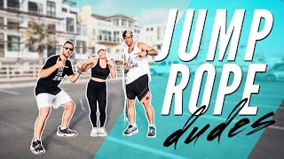 My first time doing the boxer skip | jump rope workout