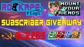 Mini Milestone Subscriber Giveaway *ENDED*