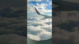 Amazing sky view from the plane windows