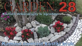 GARDEN (28) - Urządzamy fajny ogród - Kamień dekoracyjny zamiast kostki brukowej.