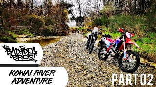 Kowai River Adventure Ride | CRF Rally, WR250, DR650, XT600, AJP & 300L | New Zealand