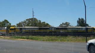 QUBE Freight Train At Dubbo NSW. 13 January 2021