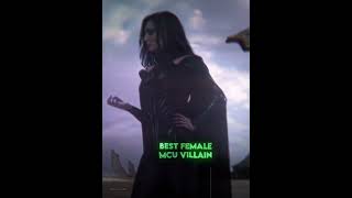 BEST FEMALE MCU 😈 VILLAIN #shortsfeed #viralvideo #villain #marvel #shorts