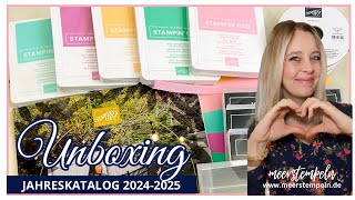 ⚓️ Unboxing | Jahreskatalog 2024-2025 | Neue In Color Farben - meine Vorbestellung bei Stampin‘Up!