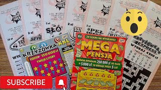 #zdrapki #lotto #536❗️😱😱EKSPRES LOSY ➡️ MEGA PENSJA, KRZYŻÓWKA XXL 😱😱❗️