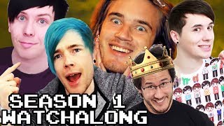 N60Sean Season 1 Watchalong 2 feat.  Dan and Phil, Pewdiepie, Markiplier & DanTDM